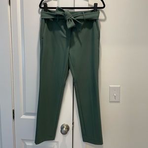 Loft Tie Waist Slim Marisa Fit Pants - Size 4